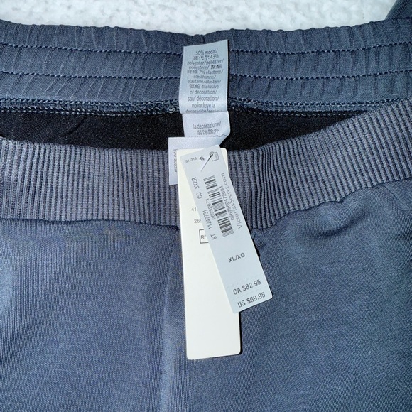 NWT Victoria's Secret Featherweight Knit Gray Jogger Pants, Size XL - Picture 6 of 6